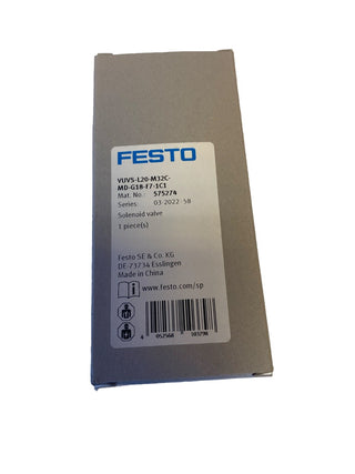 Festo Magnetventil VUVS-L20-M32C-MD-G18-F7-1C1 (Art.-Nr. 575274) – NEU & OVP1
