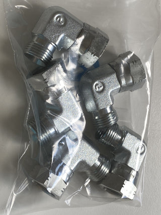 Posten Parker Edelstahl Winkel Verschraubung Konvolut 50-70 Stk. Neu Sonstige