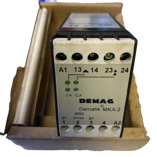 Demag MKA-2 42–48V Steuergerät / Überlastschutz 46953344 – neu2