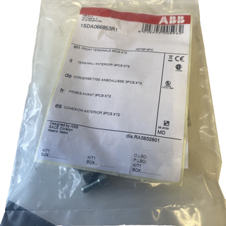 ABB KIT F XT2 1SDA066853R1 Frontanschlüsse 3pcs XT2 neu0
