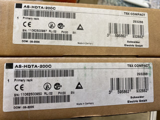 Schneider Automation AS-HDTA-200C 5-Slot Primary Subrack Modicon SPS Rack OVP2