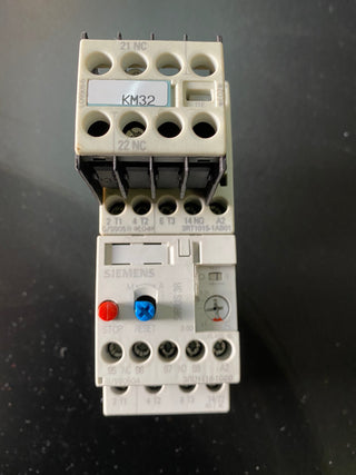 Siemens 3RU1116 + 3RT1015-1AB01 Motorschutz + Schütz geb0