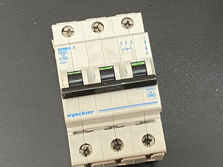 Vynckier Series E C10 Sicherungsautomat | 3-polig | 400V | 6kA1