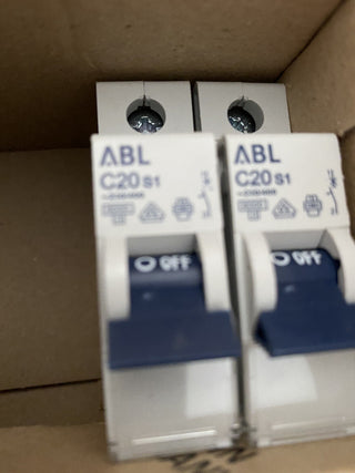 ABL Sursum C20S1 Leitungsschutzschalter, Sicherungsautomat 230/400V0