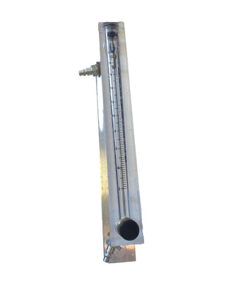 King Instrument PVC / Acryl Rohr Durchflussmesser 20 SCFM 14" lang1