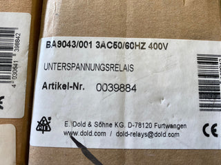 E.Dold & Söhne BA9043/001 Unterspannungsrelais0