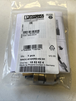 Phoenix Contact SACC-M12MRD-4Q SH (Aritkelnummer: 1553624) – NEU & OVP