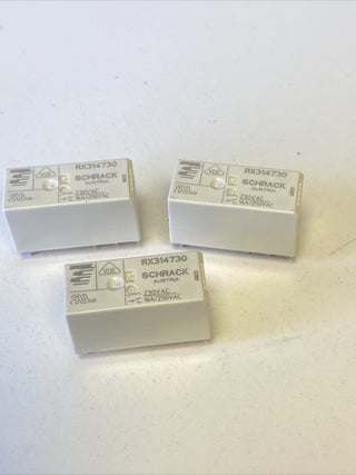 Schrack RX314730 Relais 230VAC 16A SPDT 32.5kΩ PCB neu o. OVP0