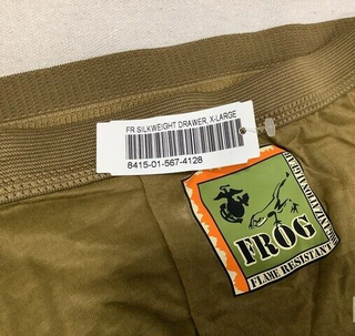 US Military Surplus GI USMC FROG Thermal Underpants XL coyote UVP 39,954