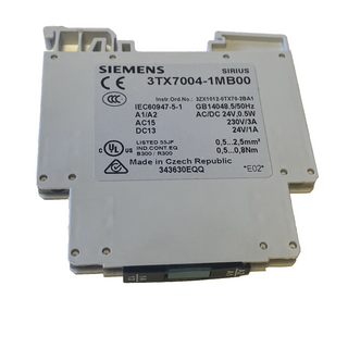 SIEMENS 3TX7004-1MB00 Ausgangskoppelglied | Relaiskoppler 24V AC/DC0