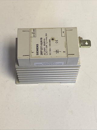 Siemens Halbleiterschütz SIRIUS 3RF1211-0JA16 (25A, 240V AC)1