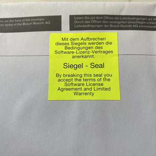 Bosch Rexroth R911325353 IndraWorks D V09 Software DVD SWA-IWORKS-D*-09VRS-D0*