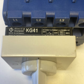 Kraus & Naimer KG41 Lasttrennschalter Hauptschalter 40A – Neu & Unbenutzt6