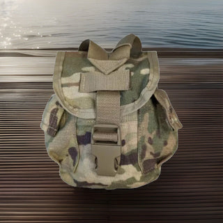US Army Canteen 1 Liter Feldflasche Molle Pouch Multicam Feldflaschen Tasche3