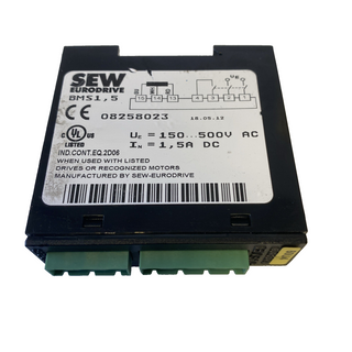 SEW Eurodrive BMS 1,5 Bremsgleichrichter 08258023 – Gebraucht & Geprüft0
