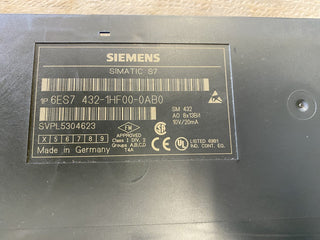 Siemens SIMATIC S7-400 Analogausgabe SM 432 | 8 AO | 6ES7432-1HF00-0AB0 | Gebrau0