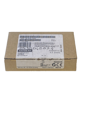 Siemens 6ES7138-4CA01-0AA0 SIMATIC DP Powermodul PM-E ET 200S 3