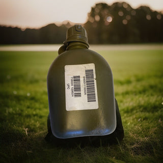 USMC MOLLE 1-LITER-KANTINENBEUTEL, mit Wasser Flasche  (COYOTE BROWN)14