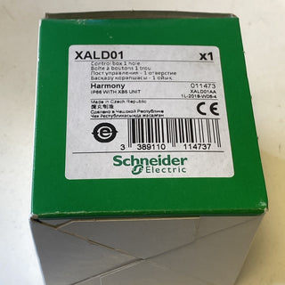 Schneider Electric Harmony XALD01 Leergehäuse | 1 Befehlsstelle (Kunststoff) NEU0