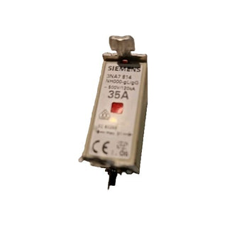 5x Siemens 3NA7814 Sicherungseinsatz NH000 35A 500V AC/250V DC gG0