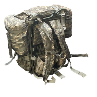 US ARMY MOLLE II RUCKSACK ACU,  + Gratis Bauchtasche, + Ein Zufall Pouch in ACU1