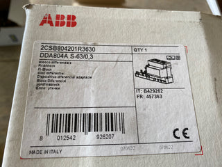 ABB Stotz S&J FI-Block DDA804A-63/0,3 (1er)3