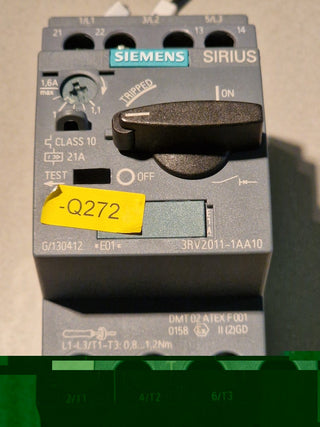 Siemens 3RV2011-1AA10 1,6 to 1,1A#120