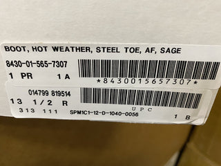 Heiss Wetter Boots Us Army 8430-01-565-7307 Gr 13,58