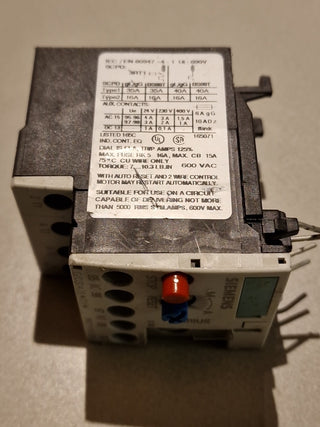 NEW, SIEMENS 3RU1116-1EB0  [24 MONTHS WARRANTY]3