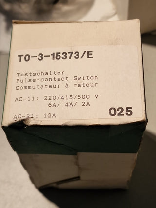 Original Klöckner-Moeller 5 - Stufenschalter mit 0-Stellung TYP TO-3-15373/E0