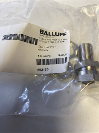 Balluff Klemmhalter BAM00AH (BES 08,0-KH-2S) für Sensoren Ø 8mm – NEU & OVP2