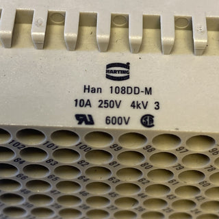 2X Han 108DD-M Buchseneinsatz (F) Crimpanschluss,3