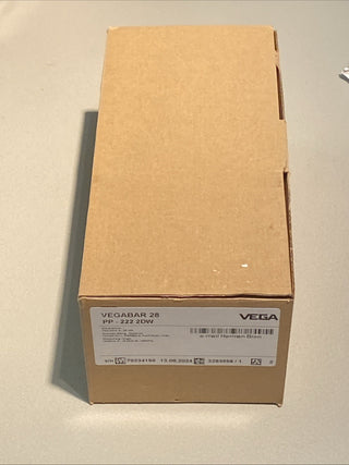 VEGA VEGABAR 28 Drucksensor / Druckmessumformer – NEU & OVP – PP-222 2DW2