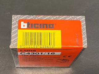 BTicino Luna C4301/16 Leitungsschutzschalter 16A 1P+N Magnetothermisch NEU1