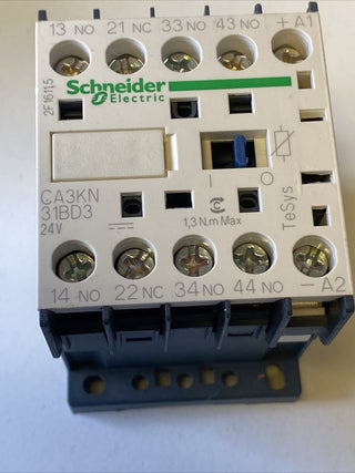 Schneider Electric CA3KN31BD3 3S 1Ö 24V DC Mit Diode Hilfsschütz0