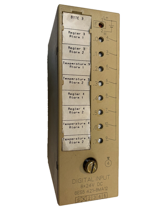 Siemens SIMATIC S5 6ES5421-8MA12 | Digitale Eingabe 8x 24V DC | Geprüft & Sauber1