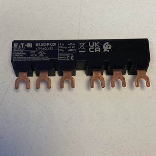Eaton B3.0/2-PKZ0 Drehstromschienenblock 3-polig 063961 neu0