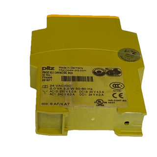 Pilz PNOZ X2.1 24VAC/DC Sicherheitsrelais 2n/o 774306 geb2