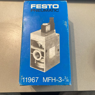 Festo 11967 MFH-3-3/4 Magnetventil Tiger Classic – G 3/4" – NEU & OVP