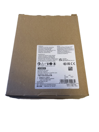 Siemens SIRIUS Sanftstarter 3RW3013-1BB04 | S00, 3,6A, 1,5kW/400V | OVP0