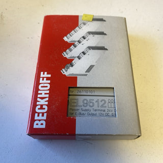 Beckhoff EL9512 | EtherCAT-Netzteilklemme 12 V DC, 0,5 A – NEU & OVP