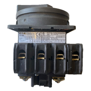 EATON P3-63/EA/SVB-SW Hauptschalter 63A 3-polig Not-Aus Neu1