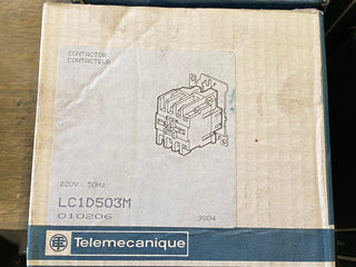 Telemecanique LC1D503M Schütz 220V 50/60Hz Leistungsschütz neu0