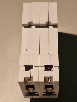 1x Siemens 5SX2202-7 Leitungsschutzschalter MCB C2 2A 2-polig 6kA gebraucht3