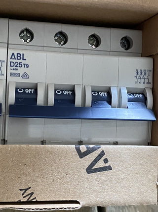 ABL Sursum D25T9 Leitungsschutzschalter, Sicherungsautomat 400V 25A0