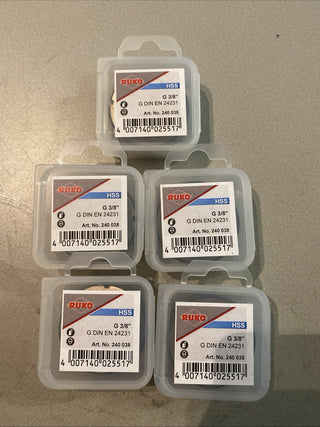RUKO Schneideisen G 3/8" DIN EN 24231 HSS – NEU & OVP
