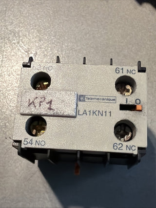 Telemecanique LA1 KN11 Hilfskontaktblock 1S/1Ö Schütz SPS PLC Schaltschrank Geb0