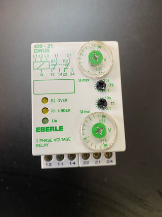 EBERLE DWUS 400-21 Phasenüberwachungsrelais 400V geb0