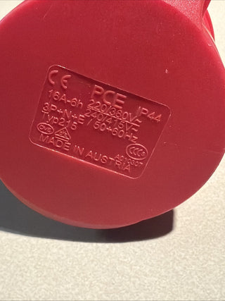 EE Steckdose ProTOP 16A 6h 5p 400V IP44 Kupplung Mennekes Typ 15A 86053