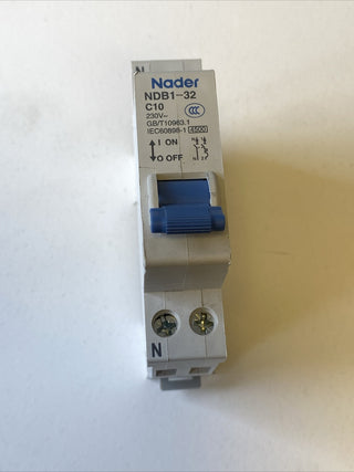 NADER NDB1-32 C10 1P+N Leitungsschutzschalter 230V – neu7